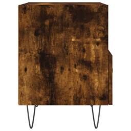 Berkfield Home Modern Bedside Cabinets 2 pcs Smoked Oak 40x35x47.5 cm Engineered Wood in Brown - thumbnail 8