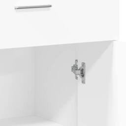 Berkfield Home Sideboards 2 pcs White 60x30x84 cm Engineered Wood - Size: 60 x 30 x 84 cm - thumbnail 8