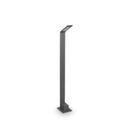 Netlighting Agos LED Outdoor Tall Bollards Anthracite IP54 4000K in Black - thumbnail 1
