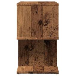 Berkfield Home Classic Bedside Cabinets 2 pcs Old Wood 50x30x51.5 cm Engineered Wood in Brown - thumbnail 6