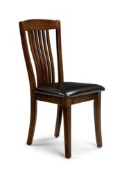 netfurniture Secro Chair Mahogany Wooden Frame in Brown