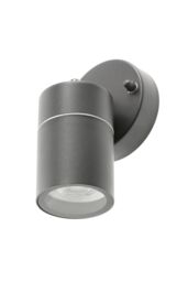 CGC Lighting 'Mia' Dark Grey Stainless Steel GU10 Adjustable Outdoor Wall Light IP44 - thumbnail 5