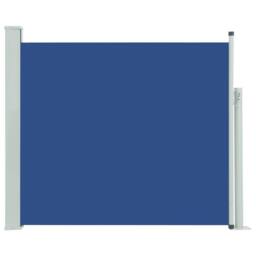 Berkfield Home Patio Retractable Side Awning 100x300 cm Blue - thumbnail 3