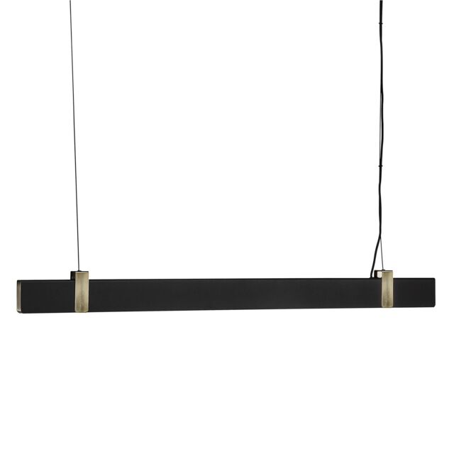 Nordlux Modern Indoor Pendant Light Black Metal Sensor Intergrated LED Solar 3-Level Dimming - Mains Powered, IP20 - image 1