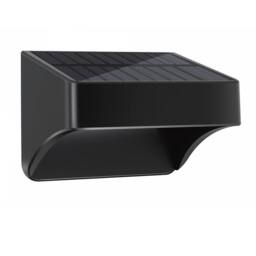 Obasyhig Colorful Solar Outdoor Waterproof Wall Light in Black - thumbnail 4