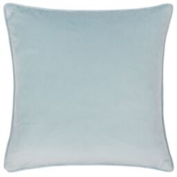 Little Furn . Let's Grow Piped Velvet Polyester Filled Cushion in Pink - Size: 43 cm x 43 cm - thumbnail 2