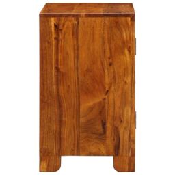 Berkfield Home Sideboard Multicolour 50x35x60 Solid Wood Acacia - thumbnail 6