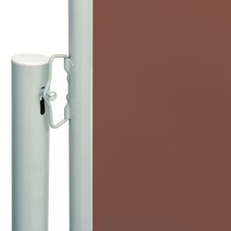 Berkfield Home Patio Retractable Side Awning 180x600 cm Brown - thumbnail 3