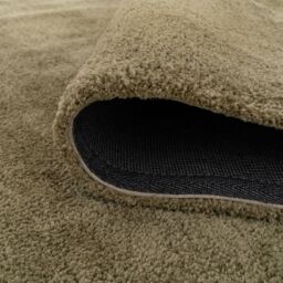 Kukoon Neutral Plush Soft Textured Sage Area Rug in Green - Size: 60 cm x 240 cm - thumbnail 6