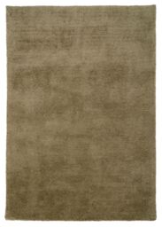 Kukoon Neutral Plush Soft Textured Sage Area Rug in Green - Size: 60 cm x 240 cm - thumbnail 1