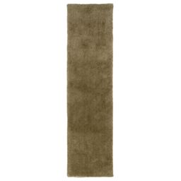 Kukoon Neutral Plush Soft Textured Sage Area Rug in Green - Size: 60 cm x 240 cm - thumbnail 4