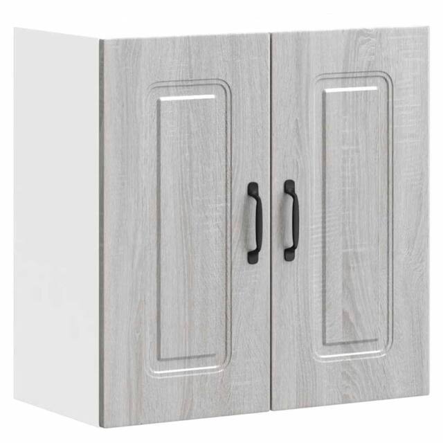 Berkfield Home Kitchen Wall Cabinet Kalmar Grey Sonoma Engineered Wood - image 1