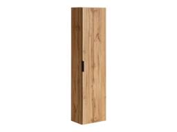 Vente-unique Fluted Bathroom Unit With Inset Basin & Tall Unit - Light Natural in Light Oak - thumbnail 7