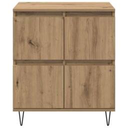 Berkfield Home Sideboard with Storage with Door Brown 60 x 35 x 70 cm Engineered wood - thumbnail 6