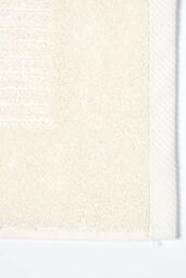 Homescapes Imperial Plain Cotton Bath Mat in Cream - thumbnail 4