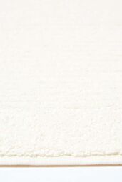 Homescapes Imperial Plain Cotton Bath Mat in Cream - thumbnail 3