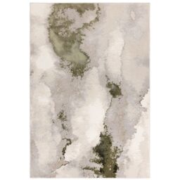 The Rug Shop UK Green Modern Abstract Luxurious Easy To Clean Green Area Rug - Size: 200 cm x 290 cm - thumbnail 8