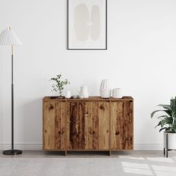 Berkfield Home Brown Sideboard Old wood Wood 120 x 41 x 75 cm Sideboard - thumbnail 4