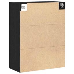 Berkfield Home Hanging Wall Cabinet Black Oak 69.5 x 32.5 x 90 cm - thumbnail 7