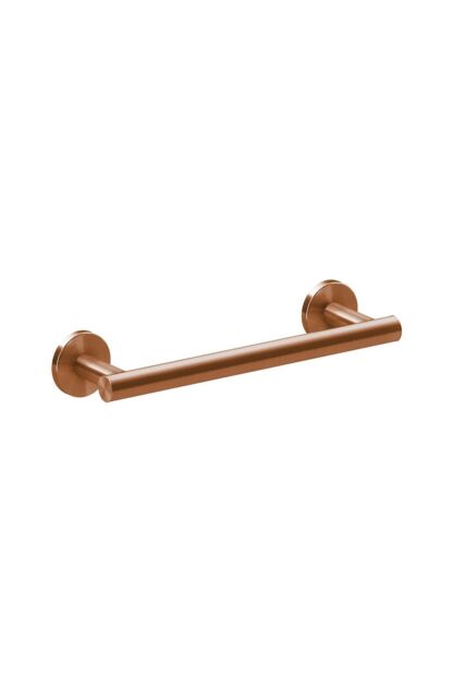 Cosmic Towel Rail Brushed Copper PVD Architect Sp (30cm) in Gold - image 1
