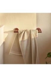 Cosmic Towel Rail Brushed Copper PVD Architect Sp (30cm) in Gold - thumbnail 2