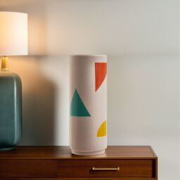 Orsina Large Abstract Vase, Handcrafted Ceramic Vase for Modern Home, Stylish Stoneware Vase for Living Room - thumbnail 1