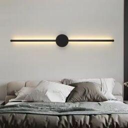 SPETLEK Long Decor Light Sconce Dimable USB Long Strip Exterior Light LED Wall Light UK in Black - thumbnail 7