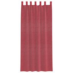 Berkfield Home Voile Curtains with Rod Pockets 2 pcs Wine Red - thumbnail 4