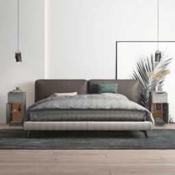 Berkfield Home Sideboards 2 pcs Grey Sonoma 30x30x70 cm Engineered Wood - Size: 30 x 30 x 70 cm - thumbnail 3