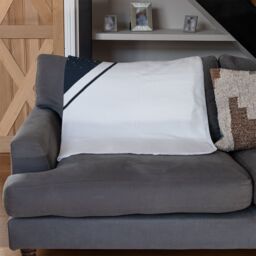 Benjamin Tate Design Sailboat At Sea Blanket in Natural - Size: 120 cm x 150 cm - thumbnail 2