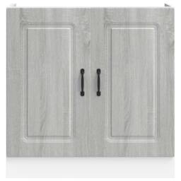 Berkfield Home Sink Base Cabinet Kalmar Grey Sonoma 80x46x81.5 cm Engineered Wood - thumbnail 4