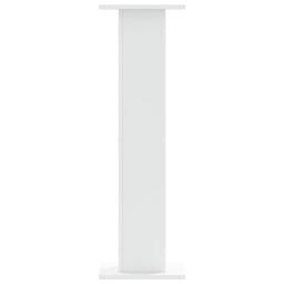 Berkfield Home Plant Stands 2 pcs White 30x30x95 cm Engineered Wood - Size: 30 x 30 x 95 cm - thumbnail 4
