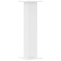 Berkfield Home Plant Stands 2 pcs White 30x30x95 cm Engineered Wood - Size: 30 x 30 x 95 cm - thumbnail 5