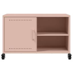 Berkfield Home TV Cabinet Pink 68x39x43.5 cm Steel - thumbnail 6