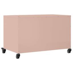Berkfield Home TV Cabinet Pink 68x39x43.5 cm Steel - thumbnail 8