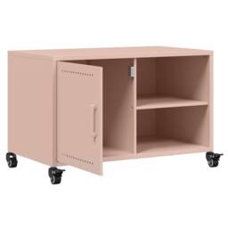 Berkfield Home TV Cabinet Pink 68x39x43.5 cm Steel - thumbnail 9