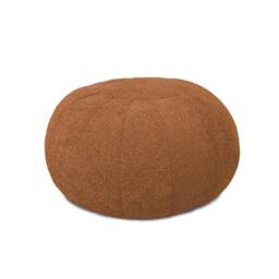 rucomfy Beanbags rucomfy Indoor Snug Pouffe - Comfortable Bean Bag Footstool in Burnt Orange - thumbnail 3