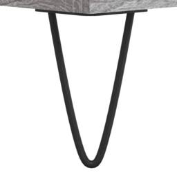 Berkfield Home Decorative Coffee Table Grey Sonoma 60x50x40 cm Engineered Wood - Size: 60 x 50 x 40 cm - thumbnail 7