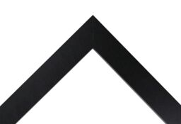 Frames & Mirrors 4U Metro Black Frame with Blue Mount for Image Size A2 - thumbnail 3