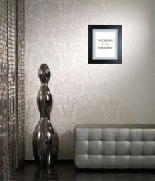 Frames & Mirrors 4U Metro Black Frame with Blue Mount for Image Size A2 - thumbnail 4