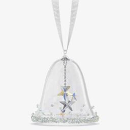 Swarovski Holiday Magic Classics Bell Ornament 5682732 in Silver - thumbnail 2