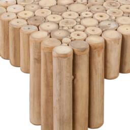 Berkfield Home Coffee Table Bamboo in Brown - thumbnail 3