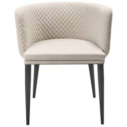 Wyld and Coco Outdoor Living Set 2 Beige Armchairs Olefin Upholstery Powder Coat - thumbnail 5
