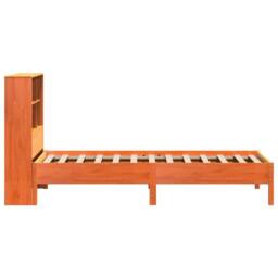 Berkfield Home Decorative Bookcase Bed without Mattress Wax Brown 100x200 cm Sol - thumbnail 5