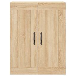 Berkfield Home Highboard Sonoma Oak 69.5x34x180 cm Engineered Wood in Light Brown - thumbnail 6
