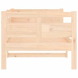 Berkfield Home Day Bed Solid Wood Pine 80x200 cm in Natural - thumbnail 6