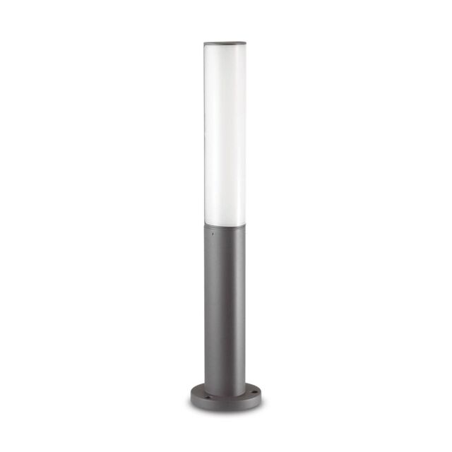 Netlighting Etere LED 1 Light Outdoor Bollard Light Anthracite IP44 in Black - image 1