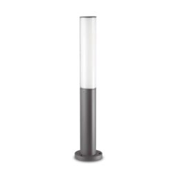 Netlighting Etere LED 1 Light Outdoor Bollard Light Anthracite IP44 in Black - thumbnail 1