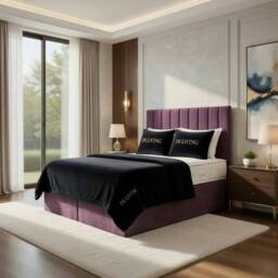 DS Living Aria Pink Ottoman Bed - Size: Single - thumbnail 4