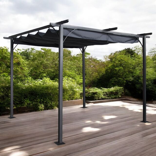 Royalcraft Prague pergola 3.5x3.5m Gazebo in Grey - image 1